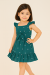 T 3484 A And B Rayon Blended Fancy Kids Girls Wear Collection Wholesalers In Delhi